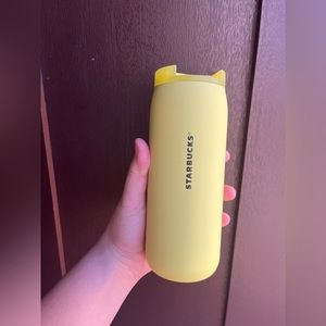 New Yellow Starbucks Vacuum Insulated Tumbler